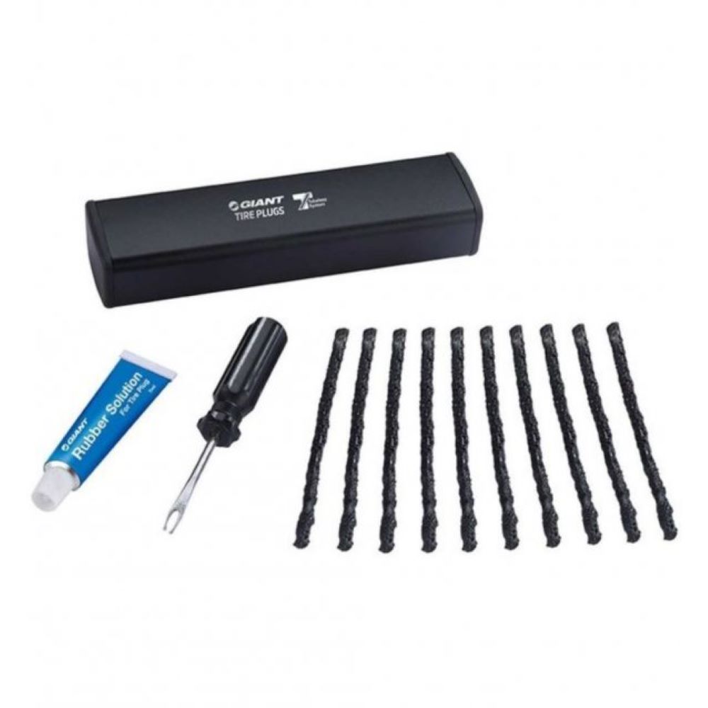 Комплект за лепене на безкамерни гуми Giant Tubeless Tyre Plugs for Treaded Tyres