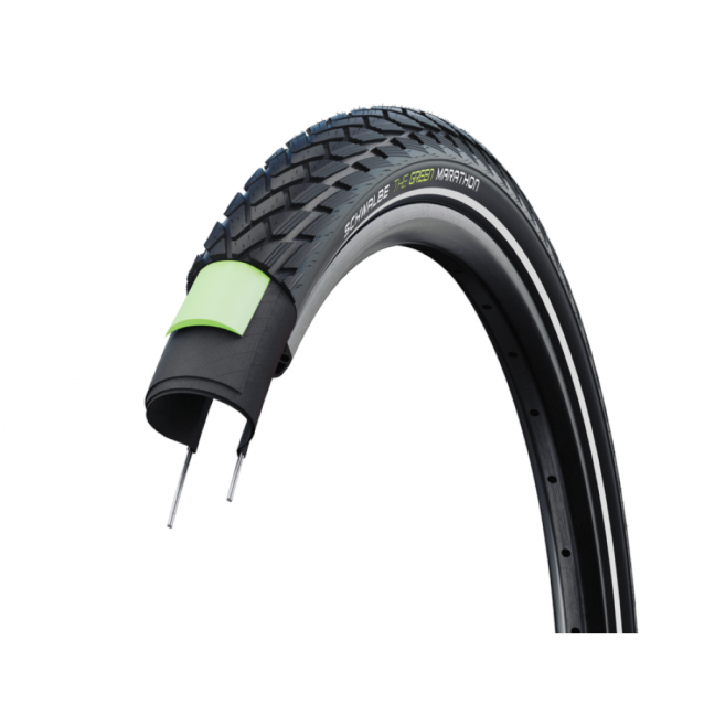 Гума външна 37-622(700x35C) Schwalbe MARATHON Reflex, GreenGuard,TwinSkin,AddixEco