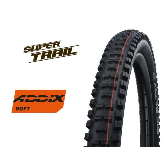 Гума външна 27,5х2,40(62-584) Schwalbe BIG BETTY Evo, SuperTrail,TLE, Addix Soft сгъваема