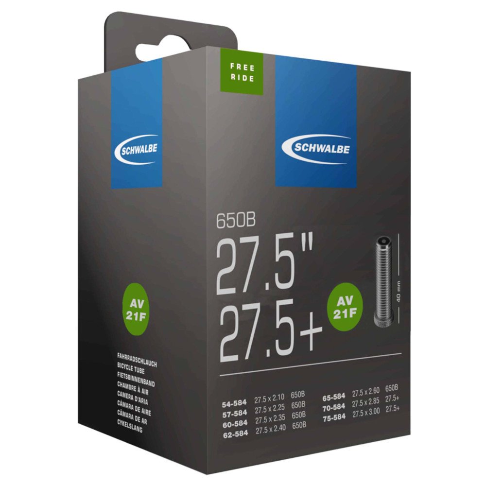 Гума вътрешна 27,5 /27,5 + (54/75-584) AV40mm Schwalbe Freeride 